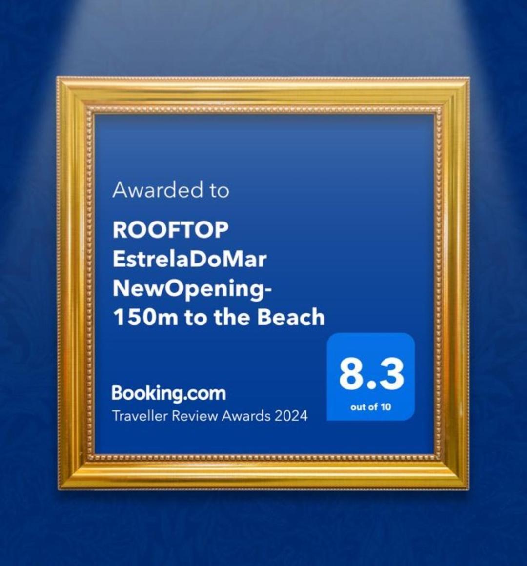 Rooftop Estreladomar Newopening- 150M To The Beach 카르보에이루 외부 사진